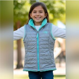 THE NORTH FACE REVERSIBLE MOSSBUD SWIRL VEST